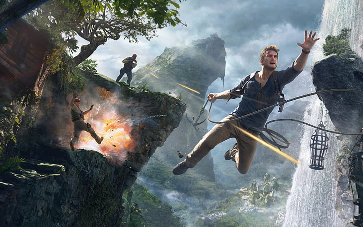 Wallpaper Uncharted 4: A Thief's End 1920x1080 Full HD 2K Picture, Image