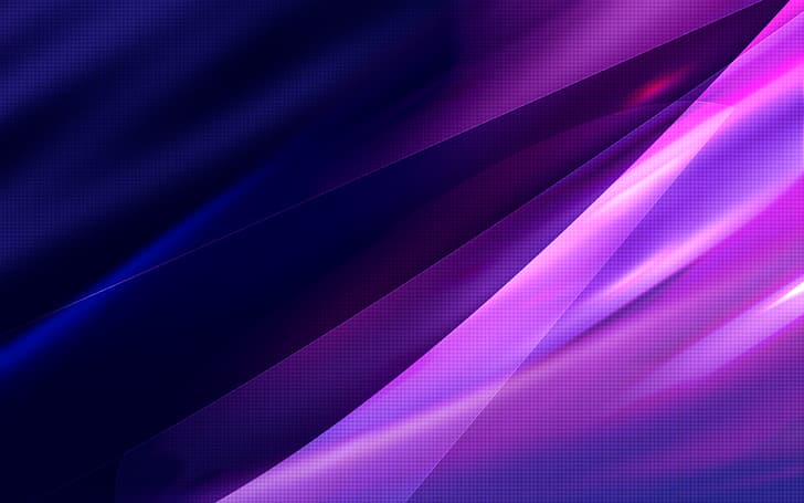abstract, purple, wavy lines, HD wallpaper