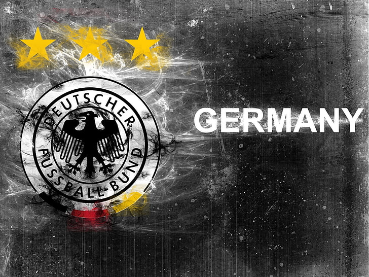 Deutscher logo, Germany, soccer, text, western script, communication