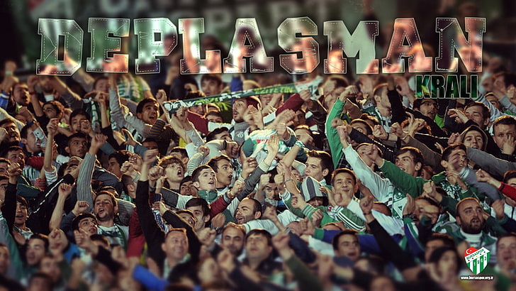 Bursaspor, crowd, large group of people, real people, togetherness, HD wallpaper