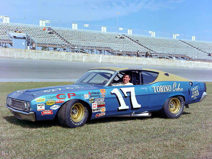 1969, ford, nascar, race, racing, torino, HD wallpaper