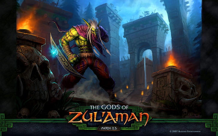 mmo mmorpg Zul'Aman Video Games World of Warcraft HD Art, wow