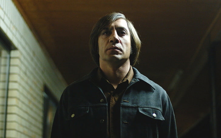 Actors, Javier Bardem, No Country For Old Men, one person, portrait