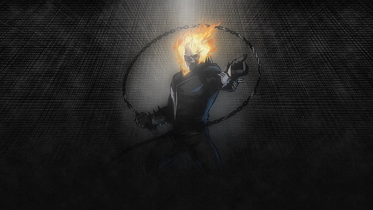 hero, comics, artwork, Ghost Rider, Marvel vs. Capcom 3: Fate of Two Worlds, HD wallpaper