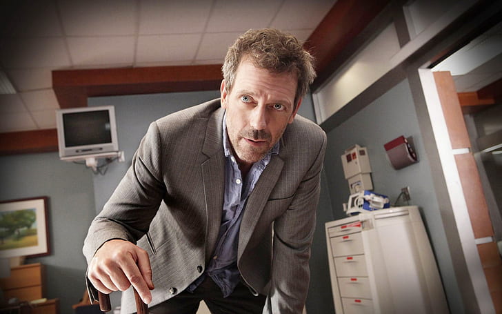 dr house hugh laurie gregory house house md 1920x1200  Architecture Houses HD Art