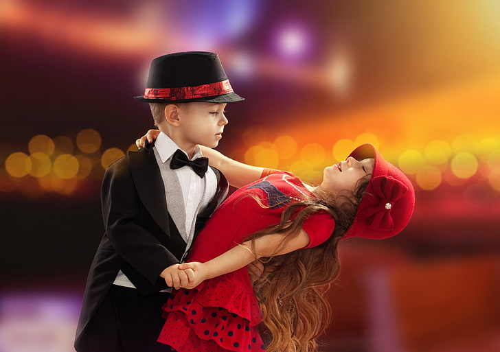 HD wallpaper: boy and girl dancing wallpaper, love, childhood, romance,  dance | Wallpaper Flare