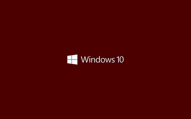Windows 10, Microsoft Windows, operating system, minimalism HD wallpaper
