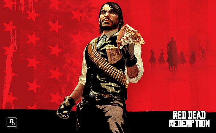 Red Dead Redemption, Marston Wanted, Red Dead Redemption wallpaper, HD wallpaper