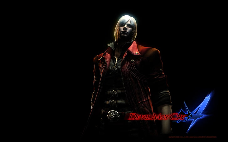 Devil May Cry, Devil May Cry 4, video games, Dante, studio shot