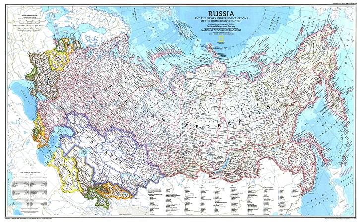 Russia map poster, CIS, illustration, cartography, travel, city, HD wallpaper