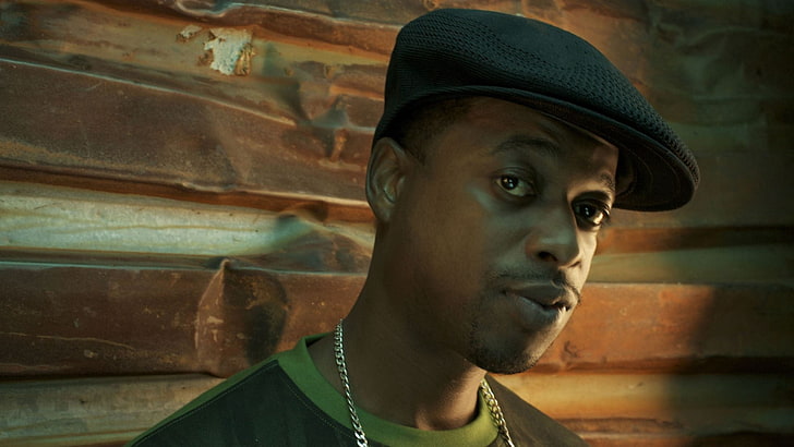 Devin The Dude, wall, cap, face, chain, people, men, one Person, HD wallpaper