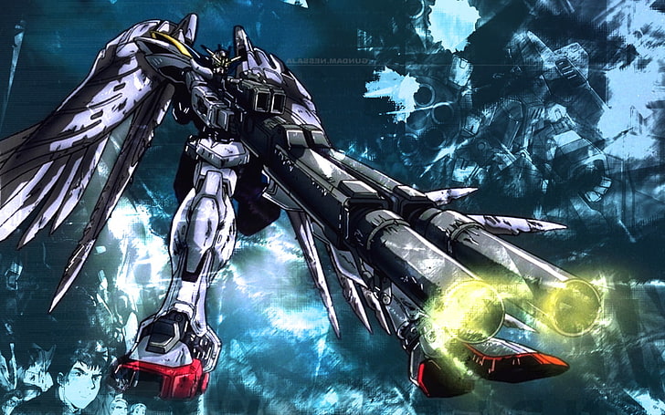 Gundam, Gundam Wing, Heero, Heero Yuy, Mobile Suit Gundam Wing, HD wallpaper