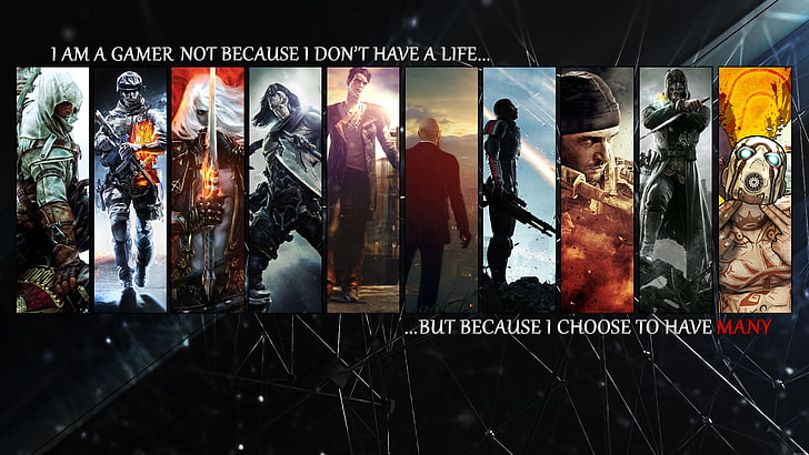 assorted-color poster, fantasy art, Assassin's Creed, Battlefield HD wallpaper
