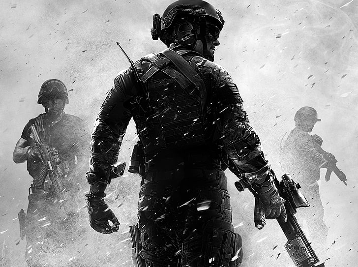 24 Call Of Duty Modern Warfare Logo Wallpapers  WallpaperSafari