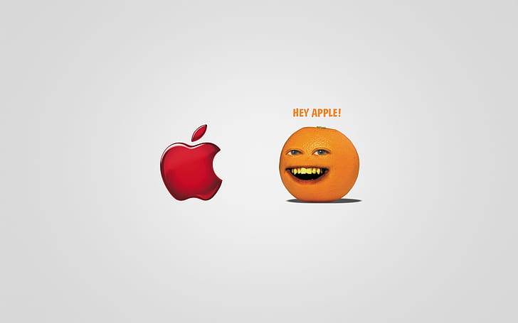 HD wallpaper: Hey Apple, funny | Wallpaper Flare