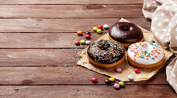 HD wallpaper: sweets, food, donuts | Wallpaper Flare