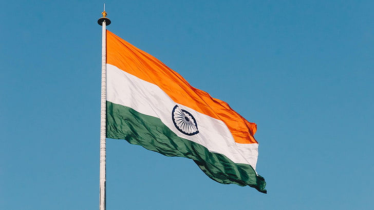 320x568px Free Download Hd Wallpaper Flag Independence Day Indian Flag Sky Patriotism Low Angle View Wallpaper Flare