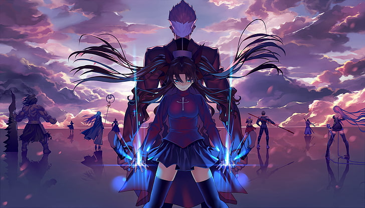 female character wallpaper, Fate Series, Fate/Stay Night: Unlimited Blade Works