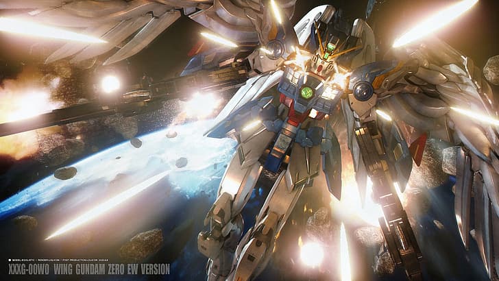 anime, mechs, Gundam, Super Robot Wars, Mobile Suit Gundam Wing