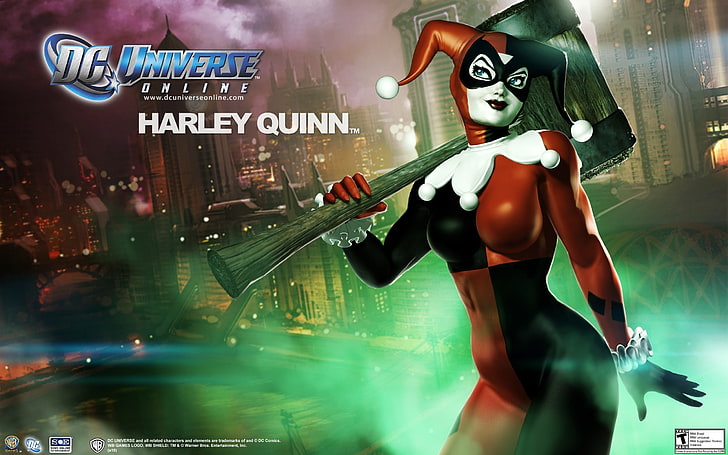 HARLEY QUINN-DC Universe Online Game HD Desktop Wa.., Harley Quinn poster, HD wallpaper