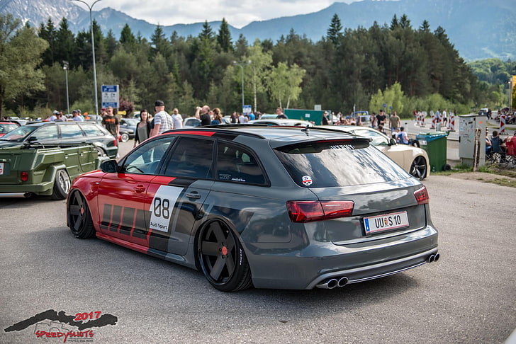 Audi, tuning, Volkswagen, car, worthersee, mode of transportation, HD wallpaper
