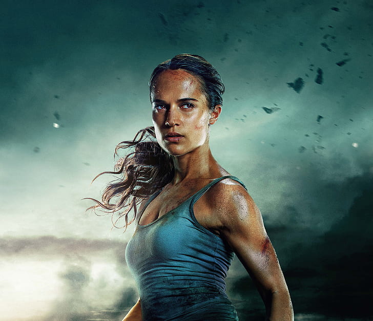 Tomb Raider, Alicia Vikander, 2018, Lara Croft, HD wallpaper