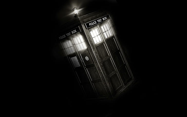 TARDIS, brown police box booth, tv shows, 1920x1200, doctor who, HD wallpaper