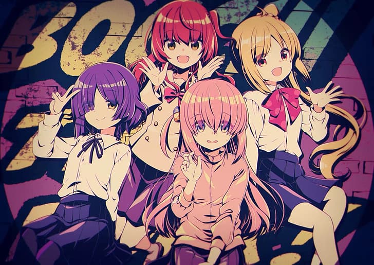anime, anime girls, BOCCHI THE ROCK!, Gotou Hitori, Ryo Yamada