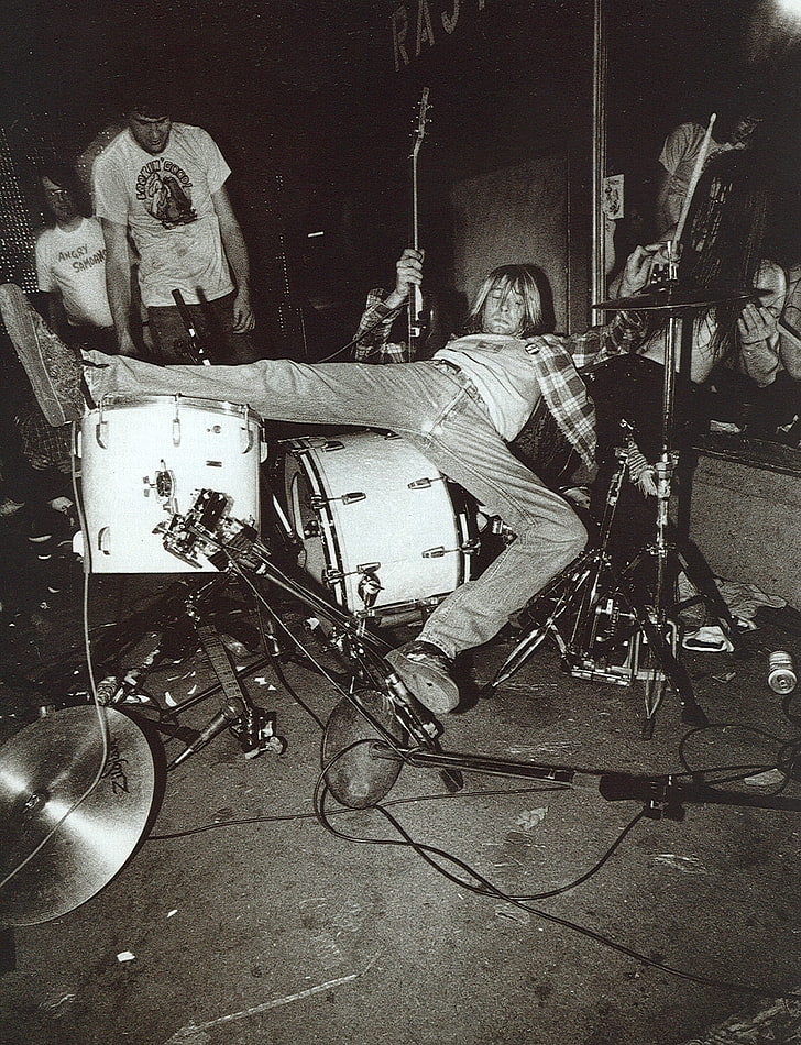 Kurt Cobain iPhone Background
