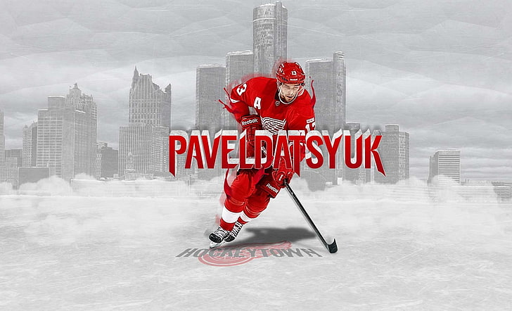 datsyuk, detroit, hockey, pavel, red, wings, HD wallpaper