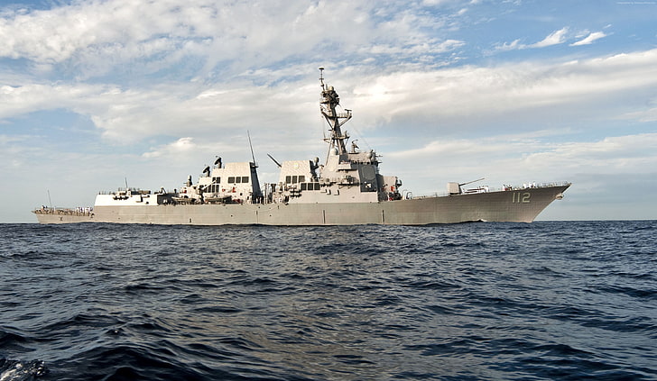 lead ship, DDG-51, destroyer, Arleigh Burke-class, sea, USS Arleigh Burke