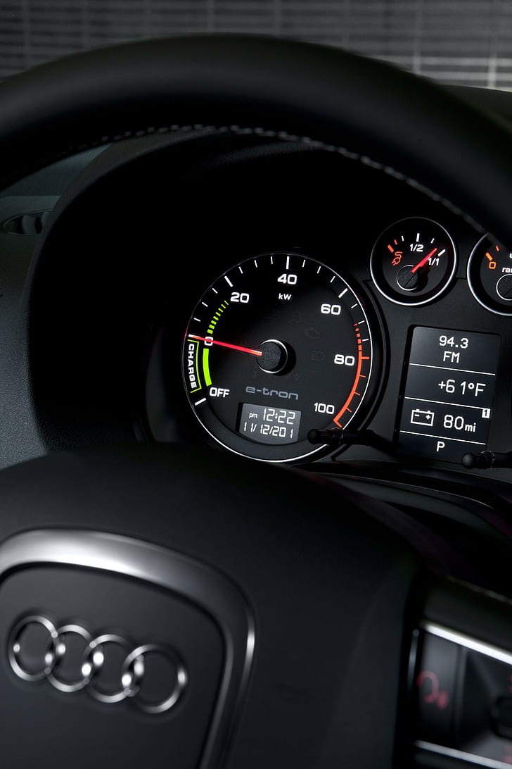 Audi A3 Sportback S-Line, audi a3 e tron electric 2012, car, HD wallpaper