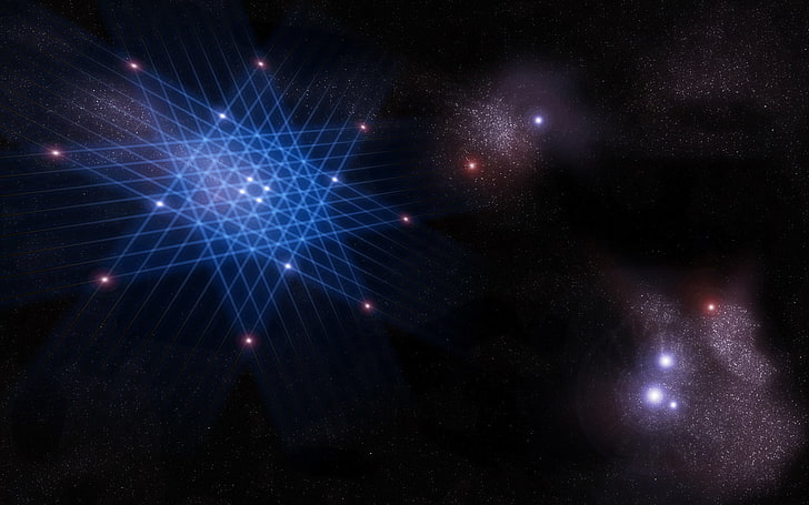 Abstract Alignment Star Alignment Space Stars HD Art, Galaxies, HD wallpaper