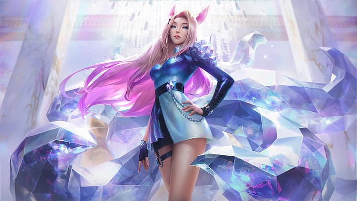 Featured image of post Kda Ahri Wallpaper Kda ahri is a 4095x2398 hd wallpaper picture for your desktop tablet or smartphone