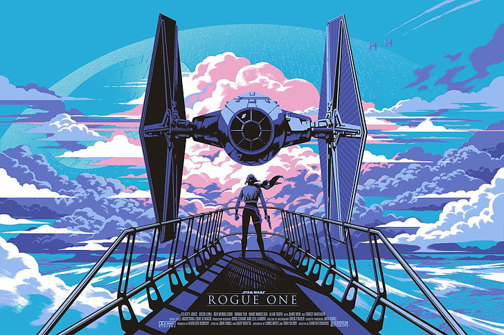 Star Wars Rogue One wallpaper, Rogue One: A Star Wars Story, TIE Fighter