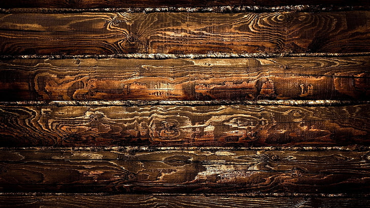 brown wooden surface, planks, texture, minimalism, structure, HD wallpaper