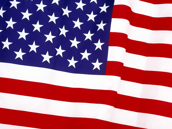 United States of America Flag HD, world, travel, travel and world, HD wallpaper