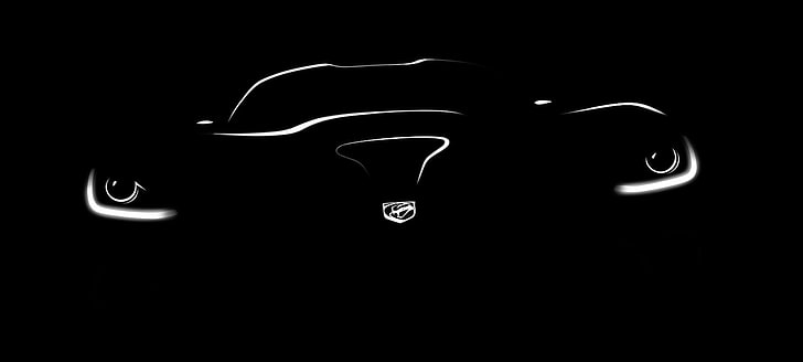 Dodge Viper ACR, 2013 dodge viper srt_coupe, car, black background
