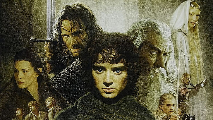 The Lord of the Rings digital wallpaper, movies, Frodo Baggins