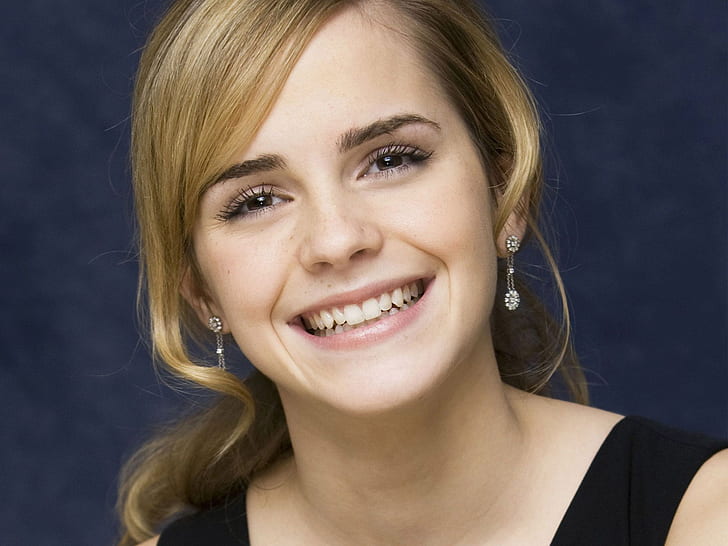 Emma Watson Beautiful Smile High Quality, HD wallpaper