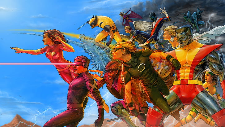 HD wallpaper: X-Men, Angel (Marvel Comics), Beast (Marvel Comics), Belt,  Blonde | Wallpaper Flare
