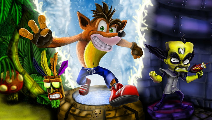 Video Game, Crash Bandicoot N. Sane Trilogy, Crash Bandicoot (Character), HD wallpaper