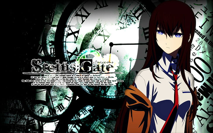 Steins;Gate, Makise Kurisu, anime girls, HD wallpaper