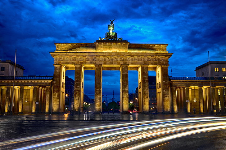 Germany, 5K, Berlin, Brandenburg Gate
