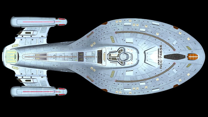uss voyager height