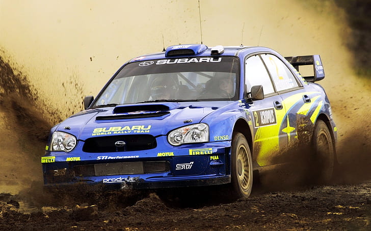 Subaru Impreza Rally, Dirt, HD wallpaper