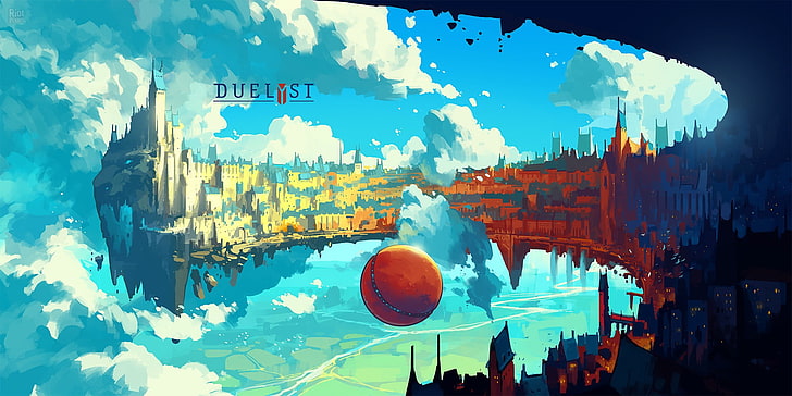 Duelist game poster, concept art, artwork, digital art, video games, HD wallpaper