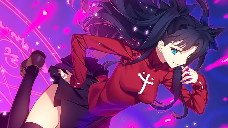 320 Rin Tohsaka HD Wallpapers and Backgrounds