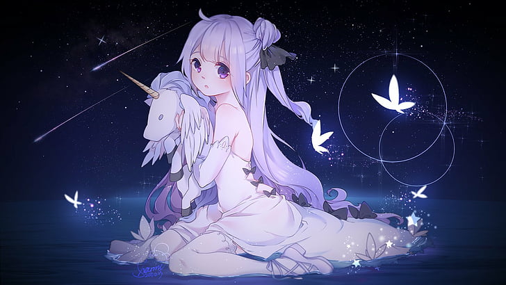 kawaii, cute, unicorn, anime Character Design, Unrea...