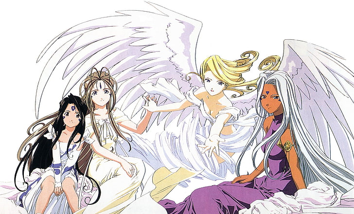 HD wallpaper: Ah! My Goddess!, anime girls, Belldandy, Skuld, Urd,  representation | Wallpaper Flare